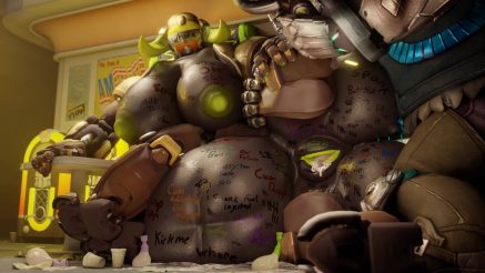 Huge Ass And Breasts Orisa From Overwatch Getting Fucked NSFW animation thumbnail