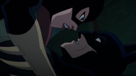 Batgirl And Batman Kissing And Undressing Erotic Scene NSFW animation thumbnail