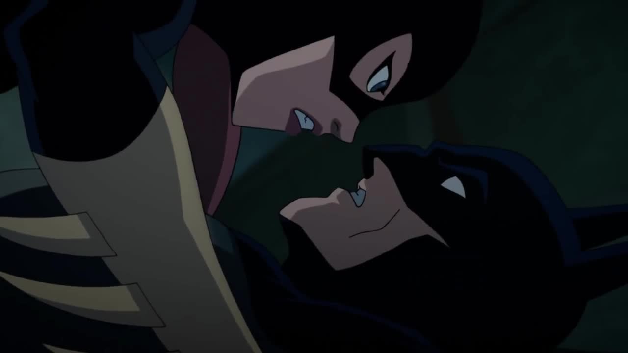 Batgirl And Batman Kissing And Undressing Erotic Scene thumbnail