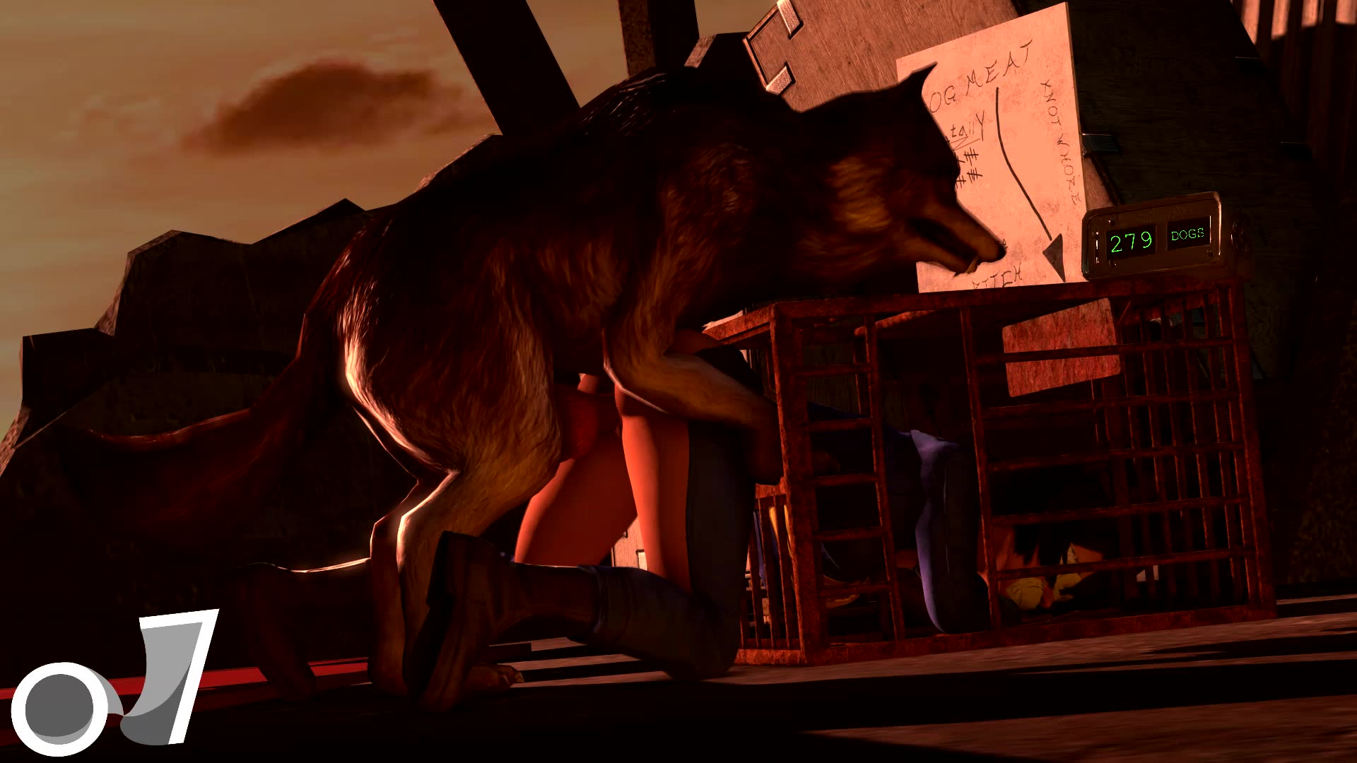 Elizabeth From Bioshock Infinite Blindfolded Female Getting Fucked By Large Dog thumbnail