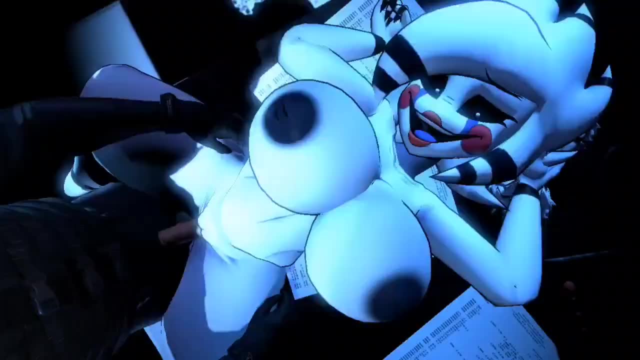 Marionette And Puppet From Five Nights At Freddy's Big Breasts Large Ass  having Sex In Missionary Position (00:14) - LewdClips.com