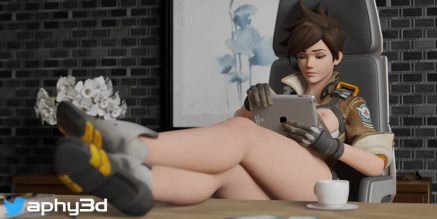 Tracer From Overwatch Fucked By Huge Big Penis NSFW animation thumbnail