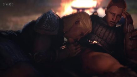 Alistair Theirin And Zevran Araina Blowjob In Gay Sex – Dragon Age NSFW animation thumbnail