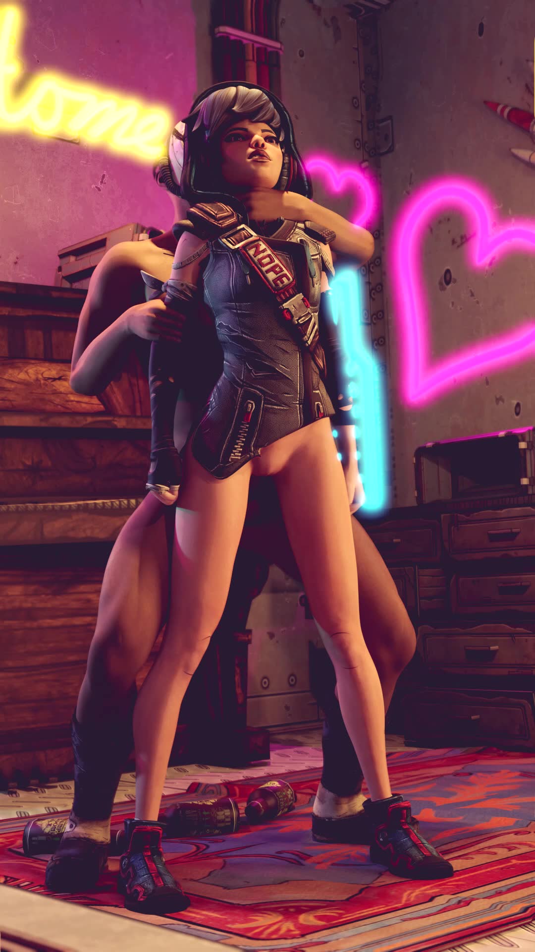 Ava From Borderlands Having Standing Sex Large Penis Cum Inside thumbnail