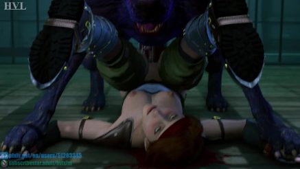 Jessie Rasberry From Final Fantasy Getting Fucked By Monster In Missionary Position NSFW animation thumbnail