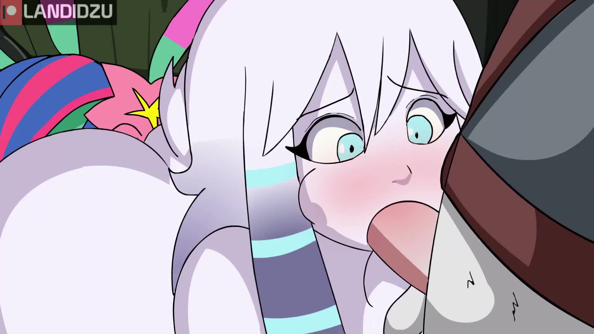 Kindred Gives Blowjob To Huge Cock – League Of Legends NSFW animation thumbnail