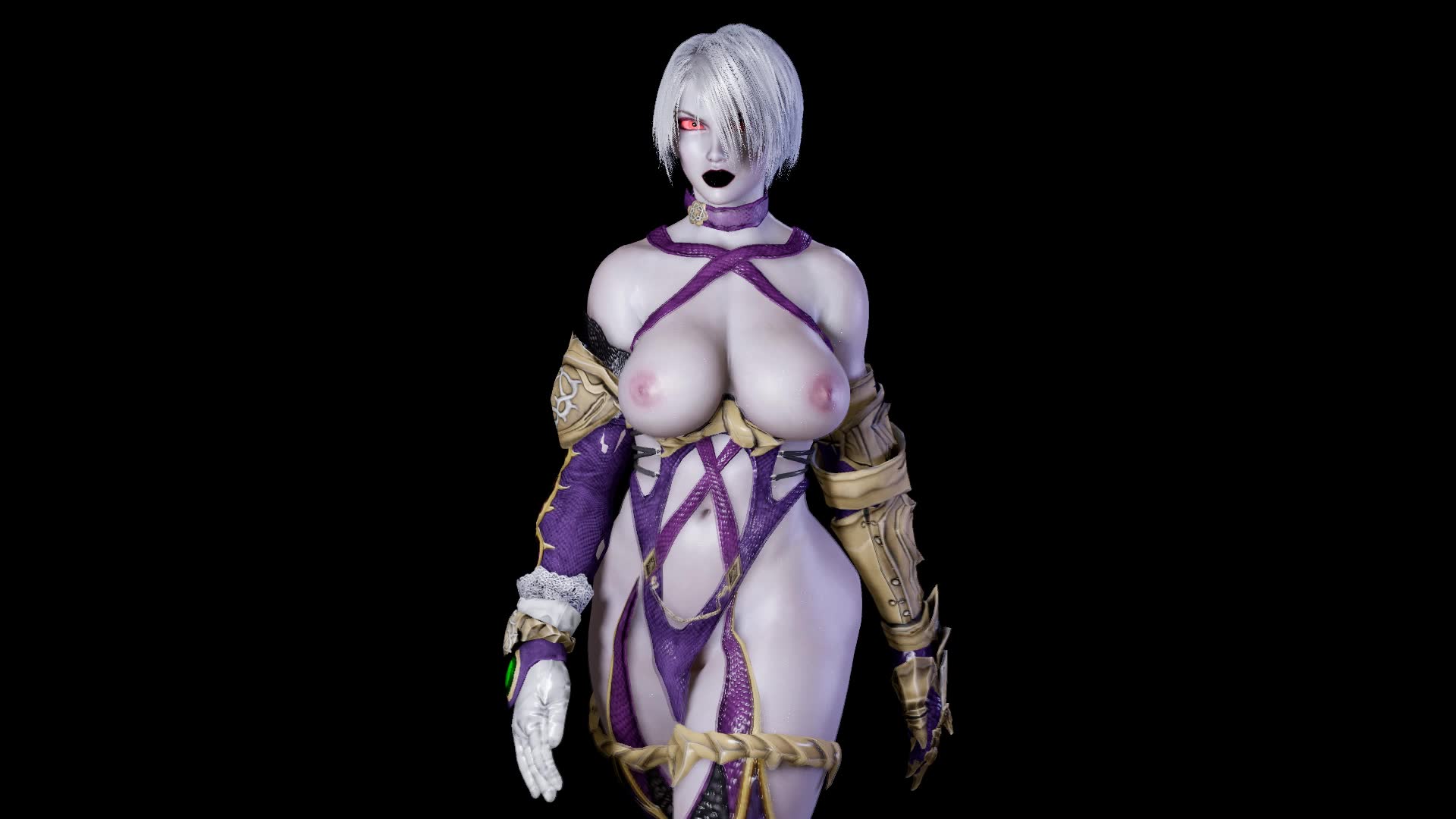 Isabella Valentine Walking And Showing Off Bouncy Boobs Jiggling Ass – Soul Calibur NSFW animation thumbnail