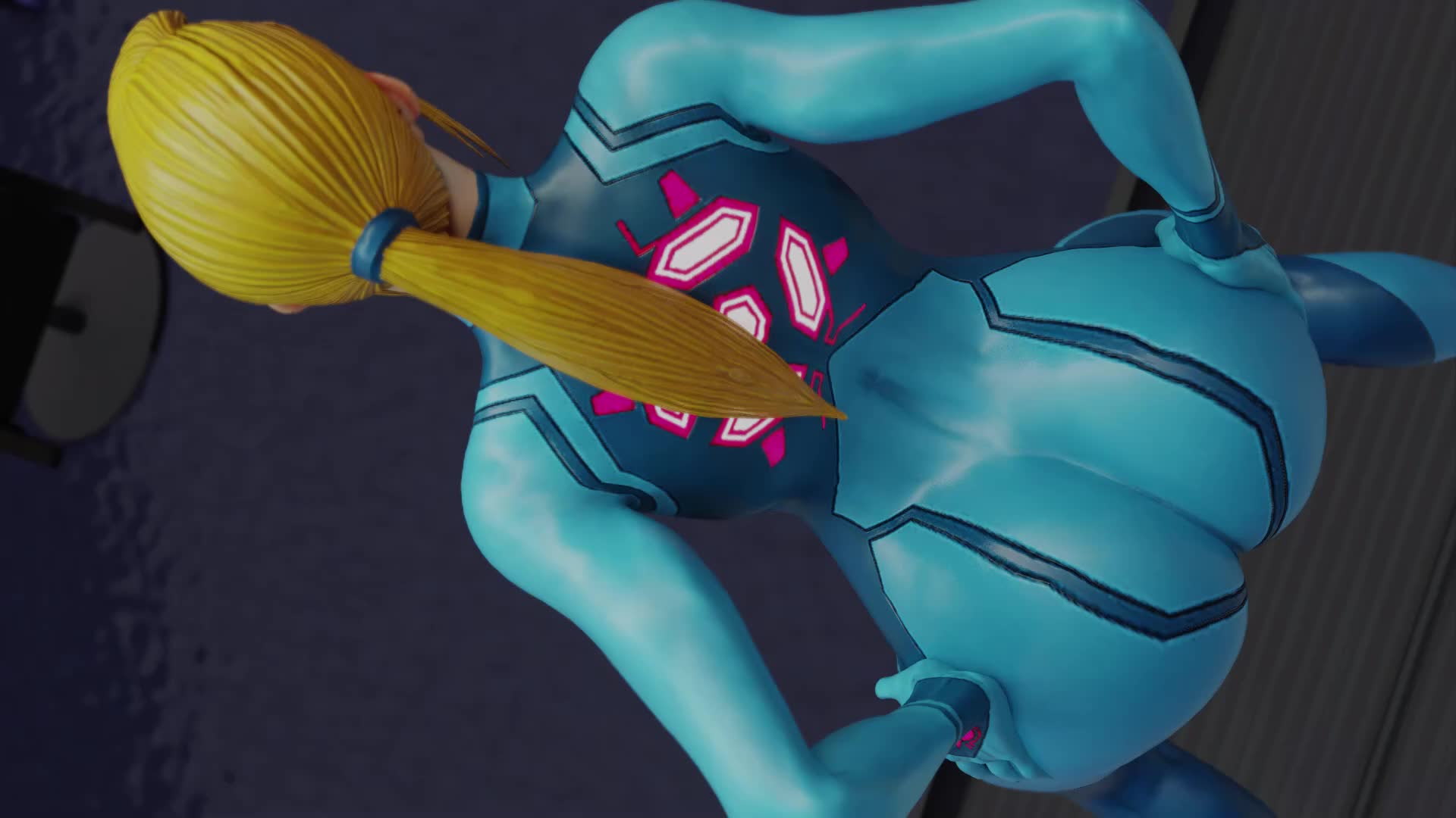Samus Aran Ass Shake Showing Off Thick Ass – Metroid NSFW animation thumbnail