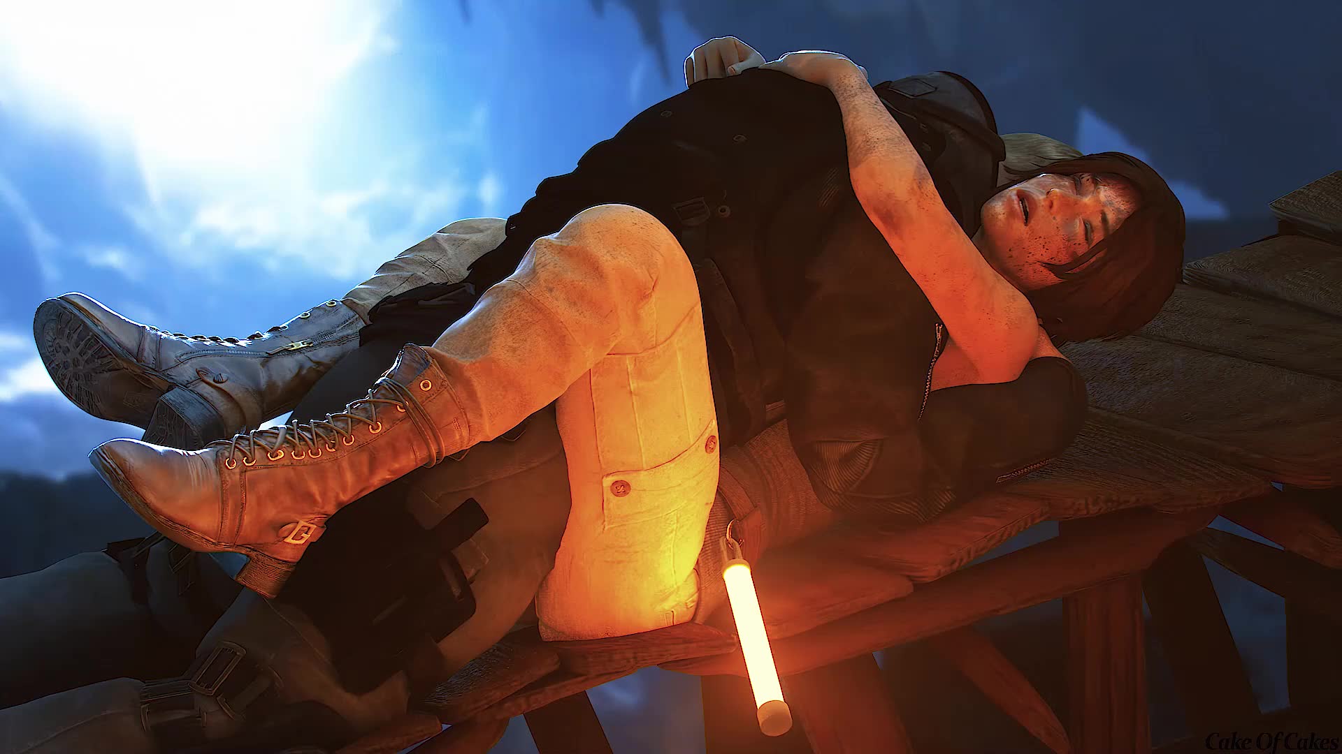 Lara Croft Have Passionate Sex Closed Eyes – Tomb Raider NSFW animation thumbnail
