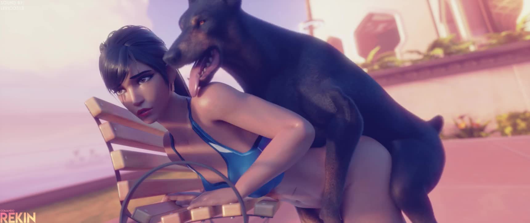 Pharah Gets Huge Dick From Behind By Dog – Overwatch NSFW animation thumbnail