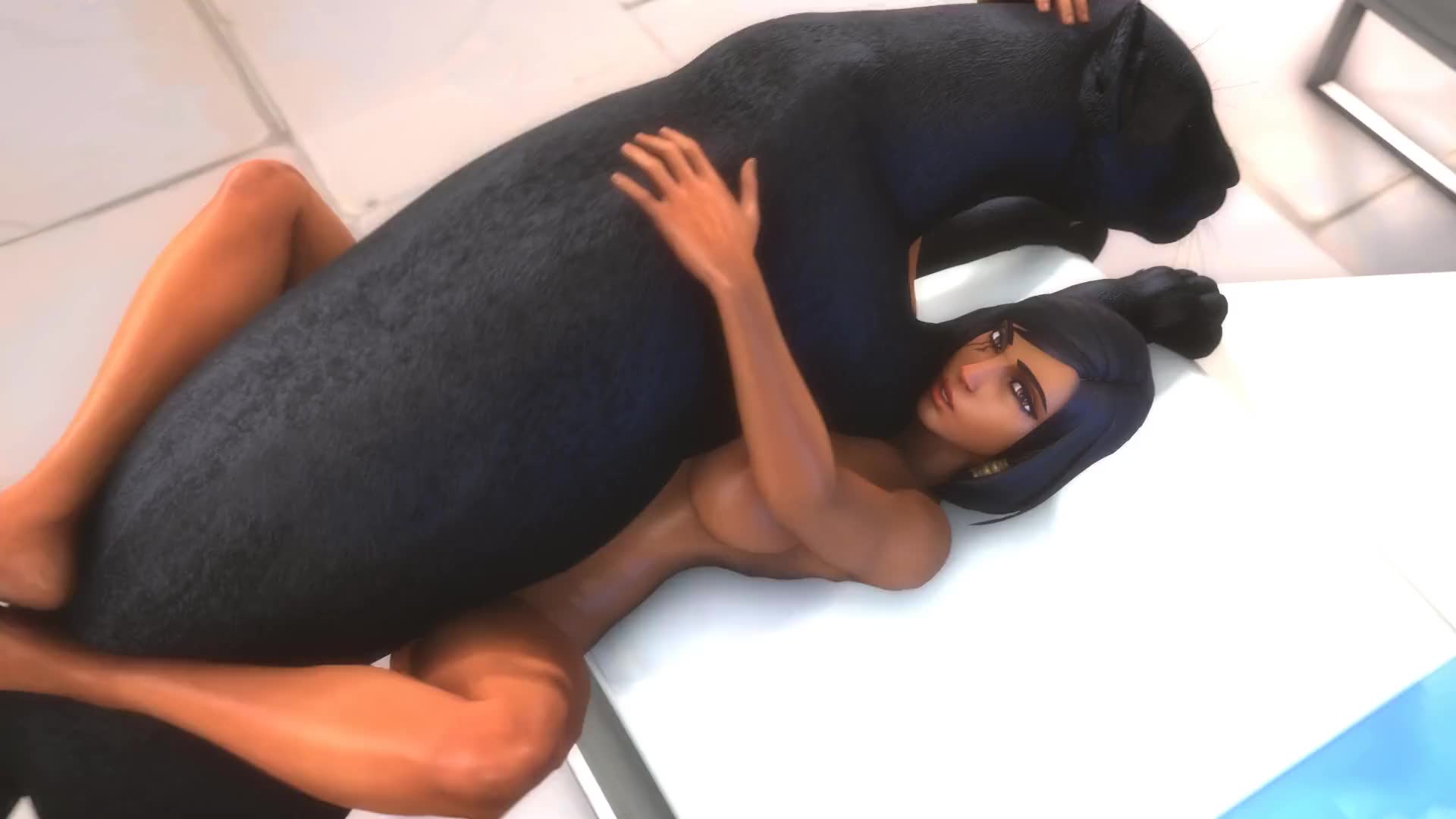 Pharah Gets Dog Dick In Missionary Position – Overwatch NSFW animation thumbnail