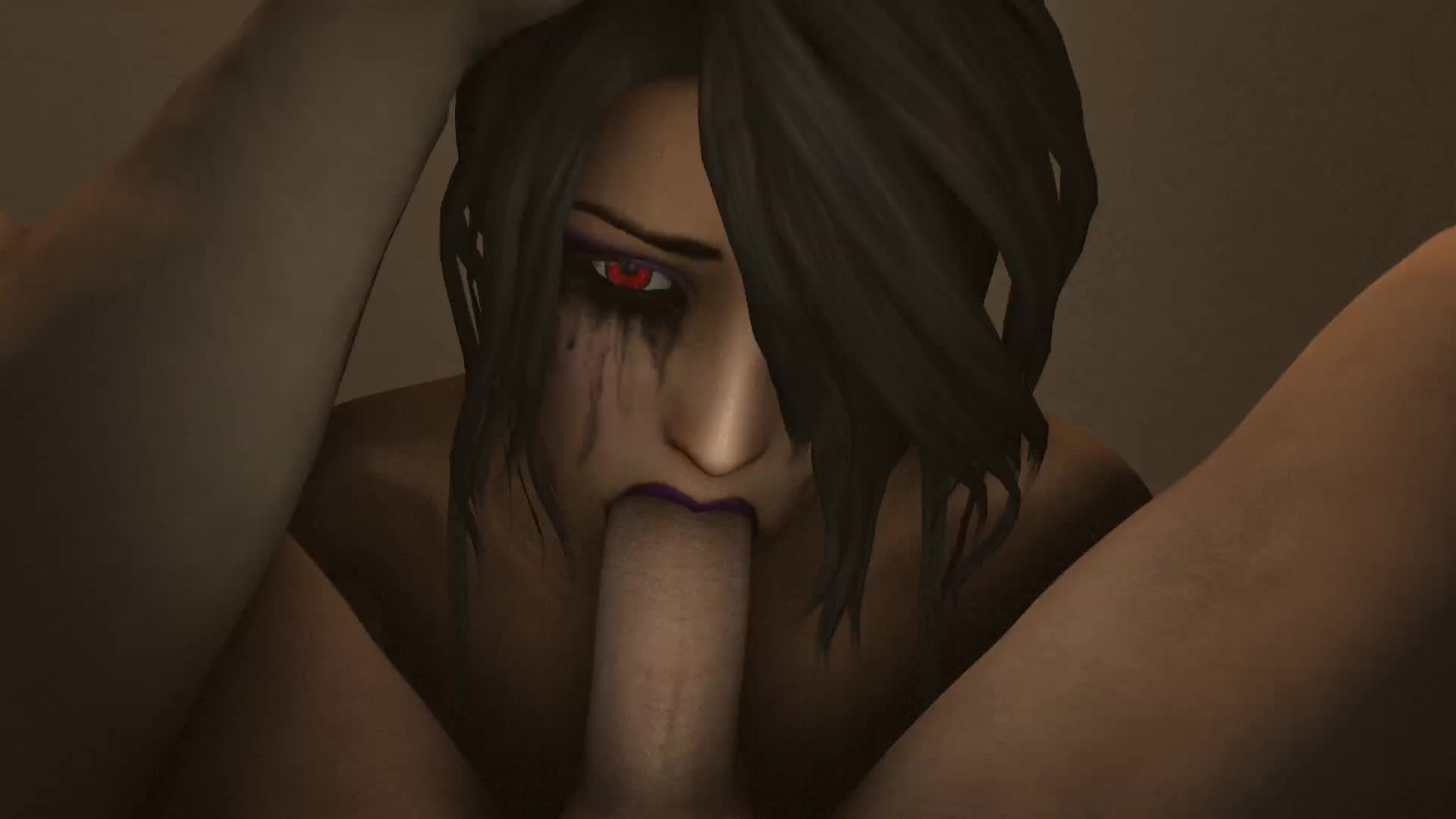 Lulu Gives Deepthroat Blowjob To Big Penis – Final Fantasy NSFW animation thumbnail