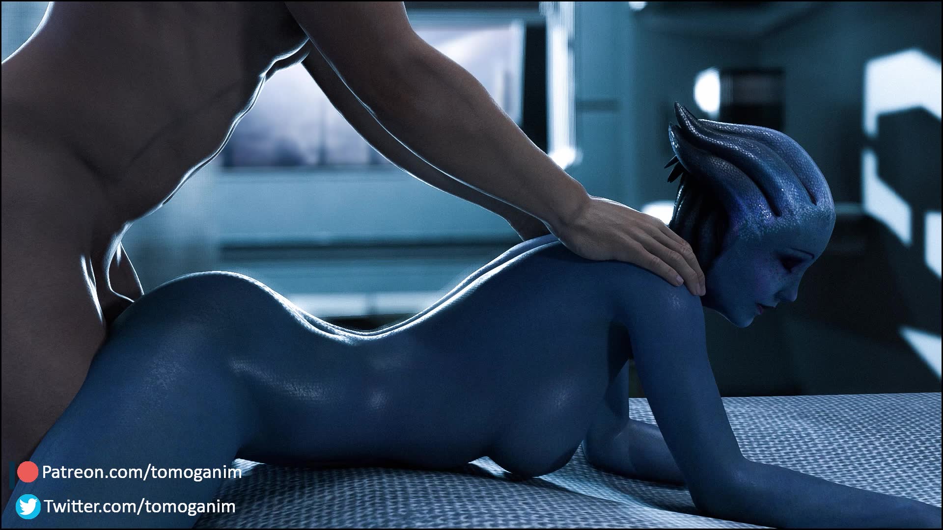 Liara T’soni Gets Big Dick From Behind – Mass Effect NSFW animation thumbnail