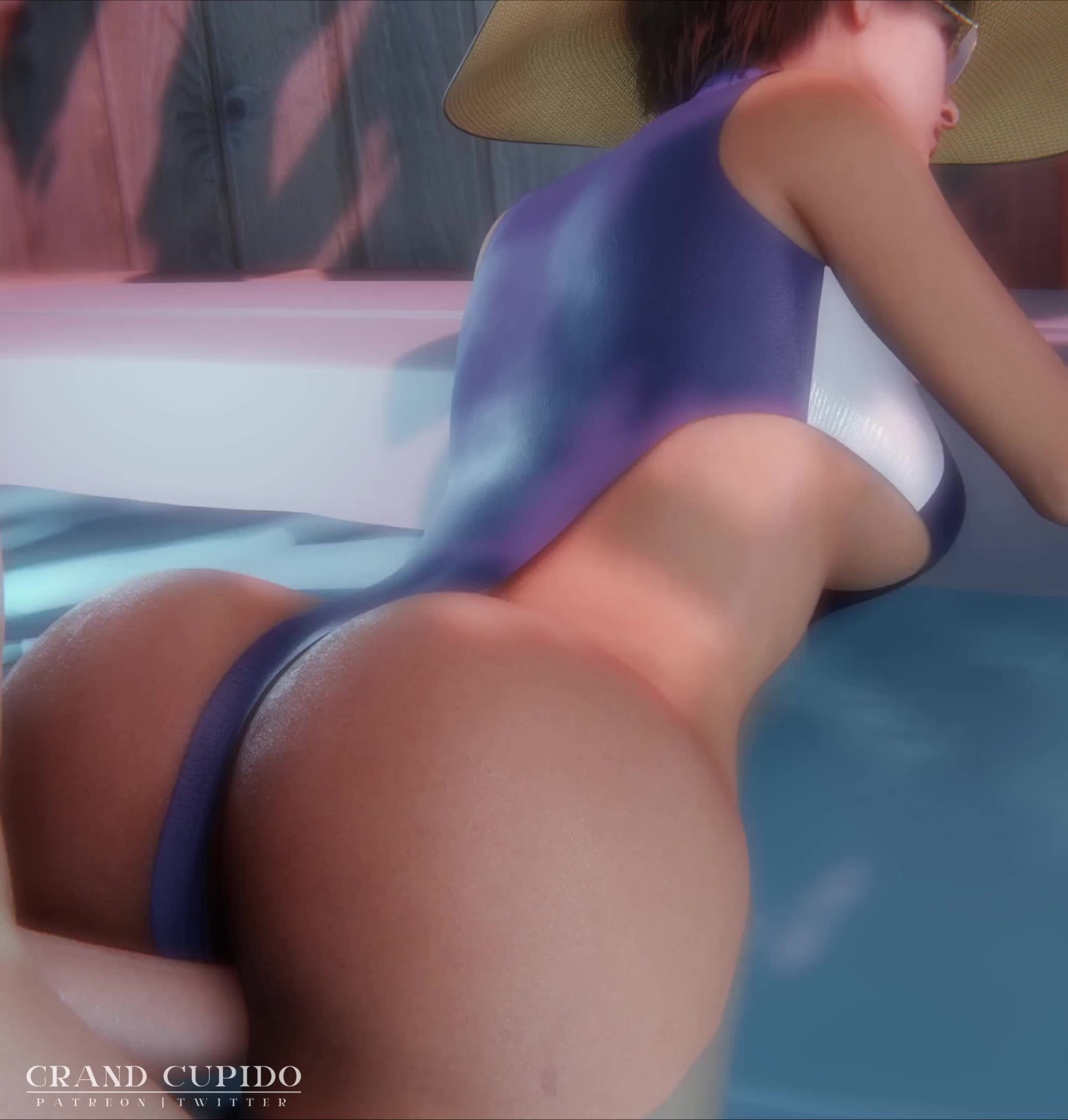 Jill Valentine Gets Fucked In Swimming Pool – Resident Evil 3 NSFW animation thumbnail
