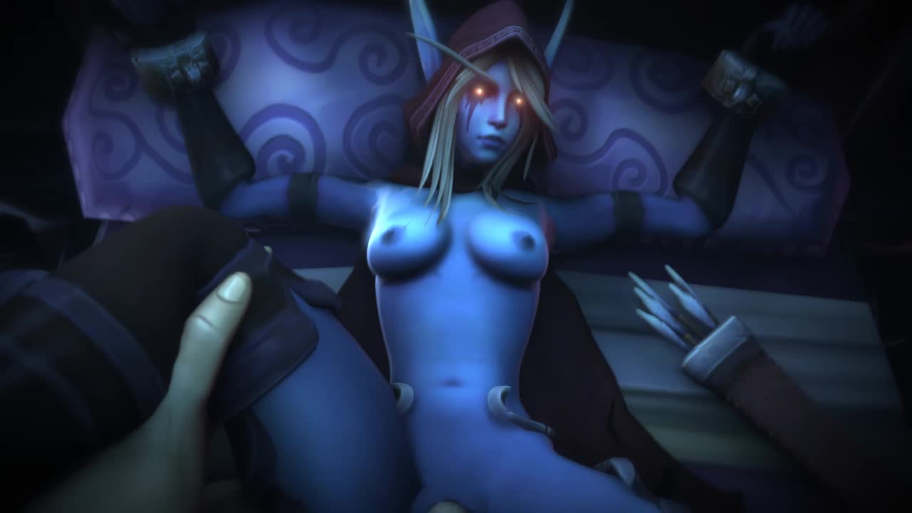 Sylvanas Windrunner Gets Big Cock In Missionary Position – World Of Warcraft NSFW animation thumbnail