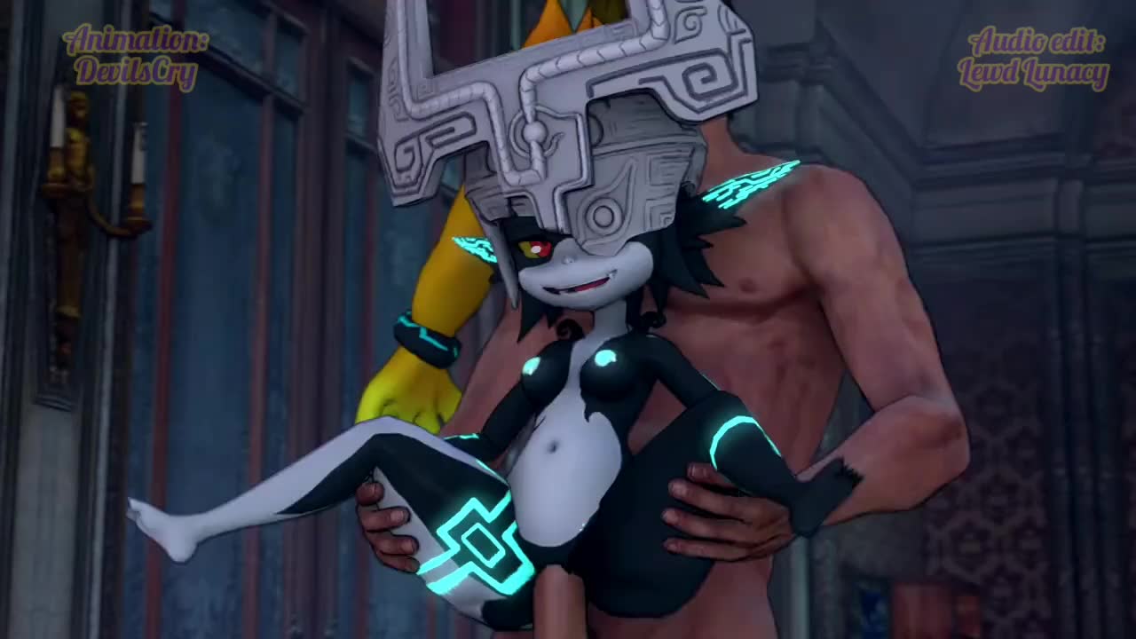 Midna Rides Huge Cock In Carry Position – The Legend Of Zelda NSFW animation thumbnail