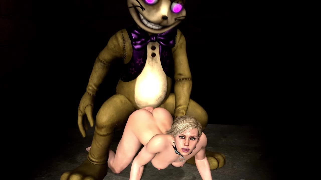 Cassie Cage Gets Huge Dick In Ass – Mortal Kombat, Five Nights At Freddy’s NSFW animation thumbnail