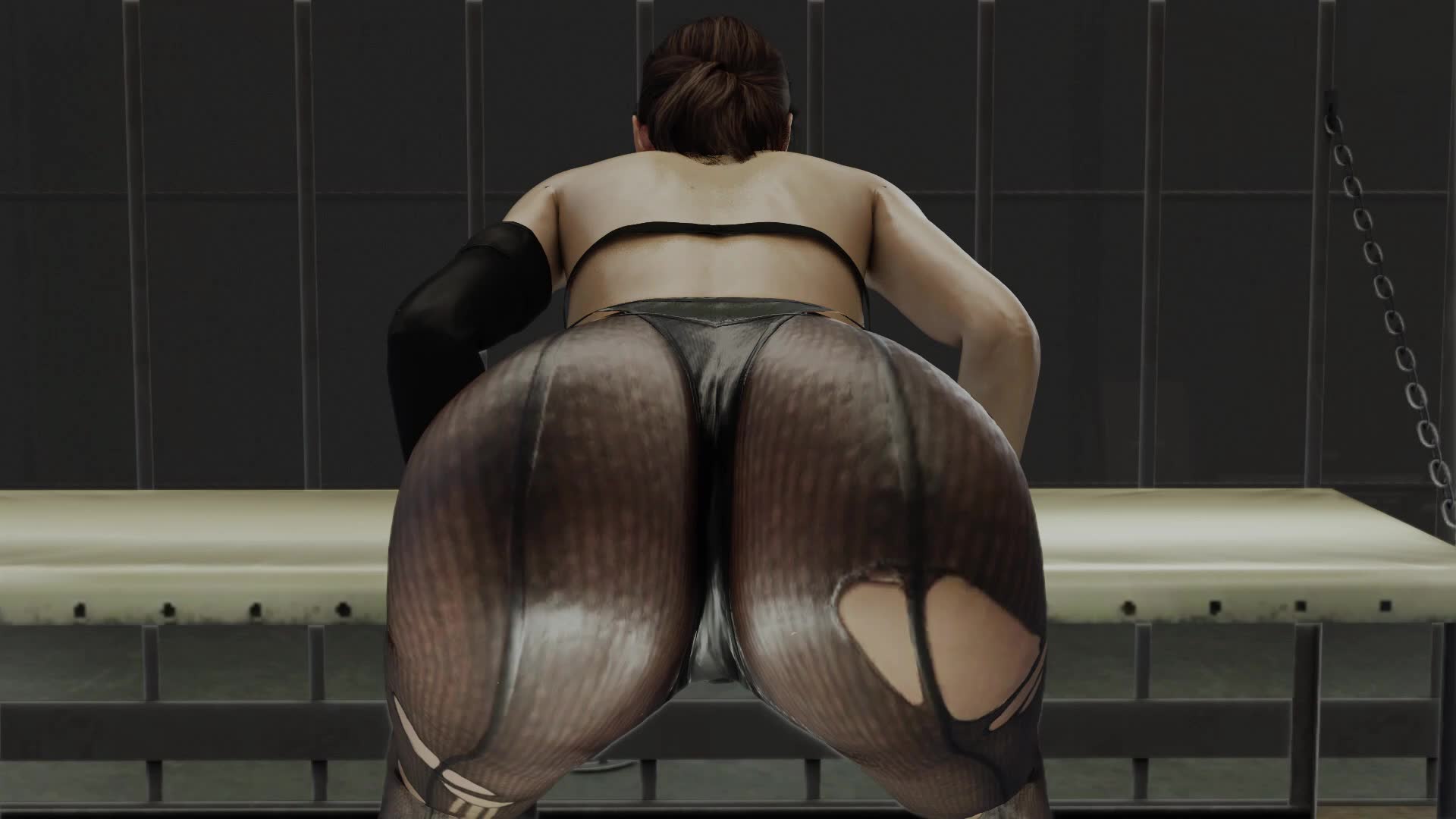 Quiet showing her huge ass – MGS NSFW animation thumbnail