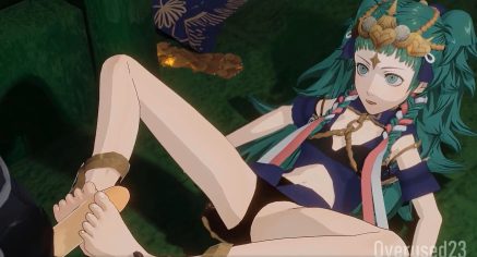 Sothis gives a footjob to Byleth big cock – Fire Emblem NSFW animation thumbnail
