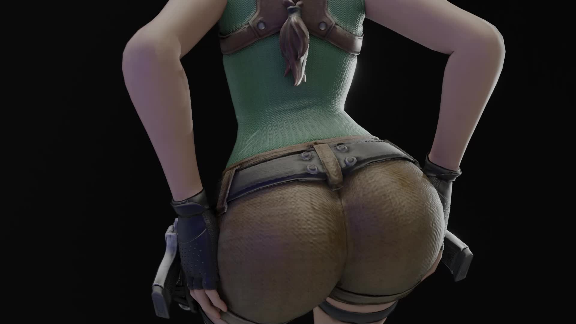 Lara’s big ass shake – T.R. NSFW animation thumbnail