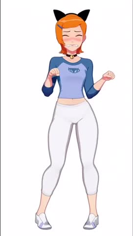 Raven is begging Gwen for cat dance – Ben 10 NSFW animation thumbnail