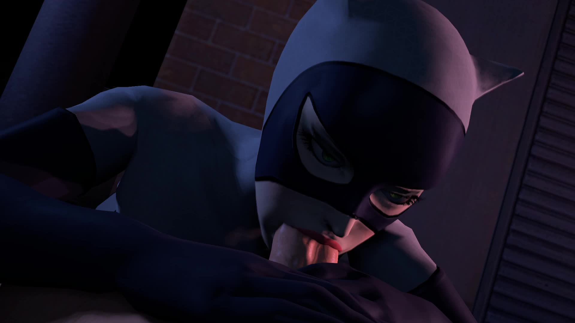 Catwoman’s deep blowjob – DC Comics NSFW animation thumbnail