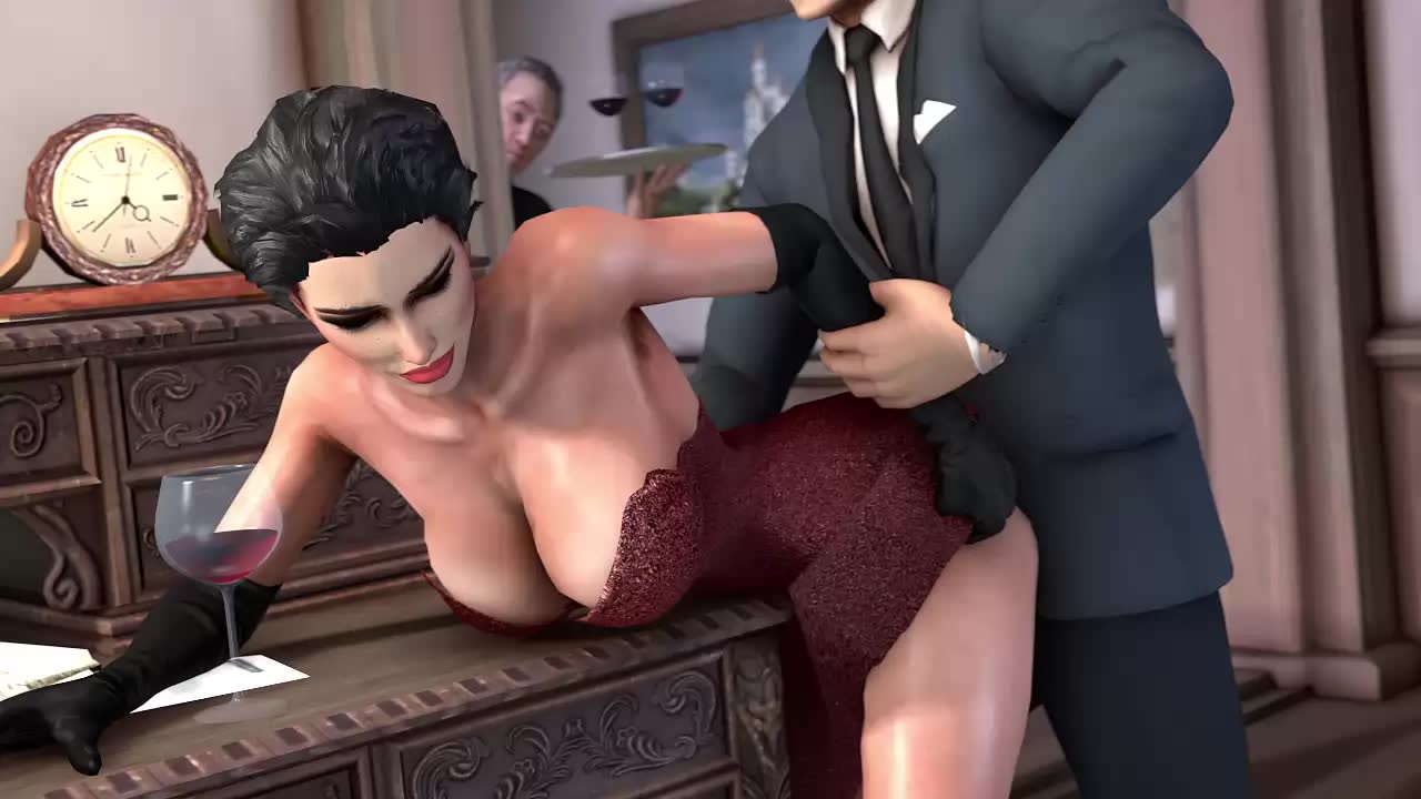 Bruce fuck Selina in doggy style – DC Comics NSFW animation thumbnail