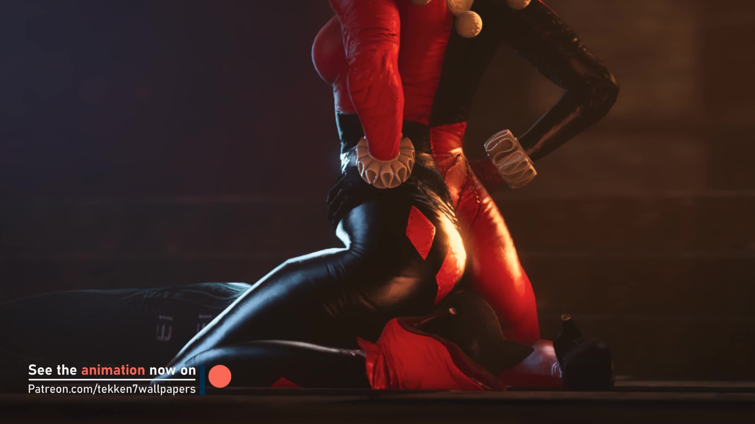 Harley sitting on Catwoman’s face – DC Comics NSFW animation thumbnail