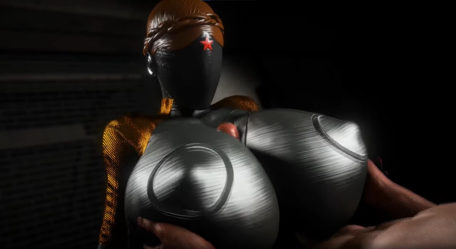 Robot girl Right titjob – Atomic Heart thumbnail