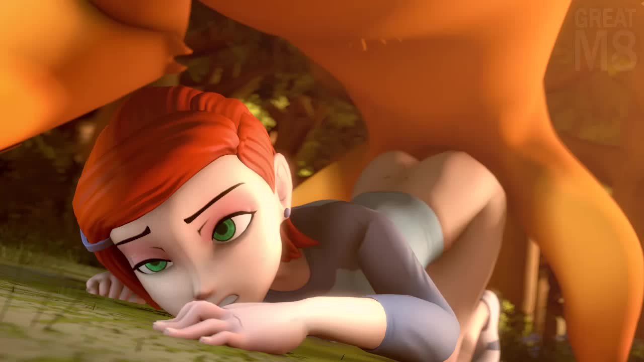 Gwen gets fuck by Wildmutt in doggy style – Ben 10 NSFW animation thumbnail