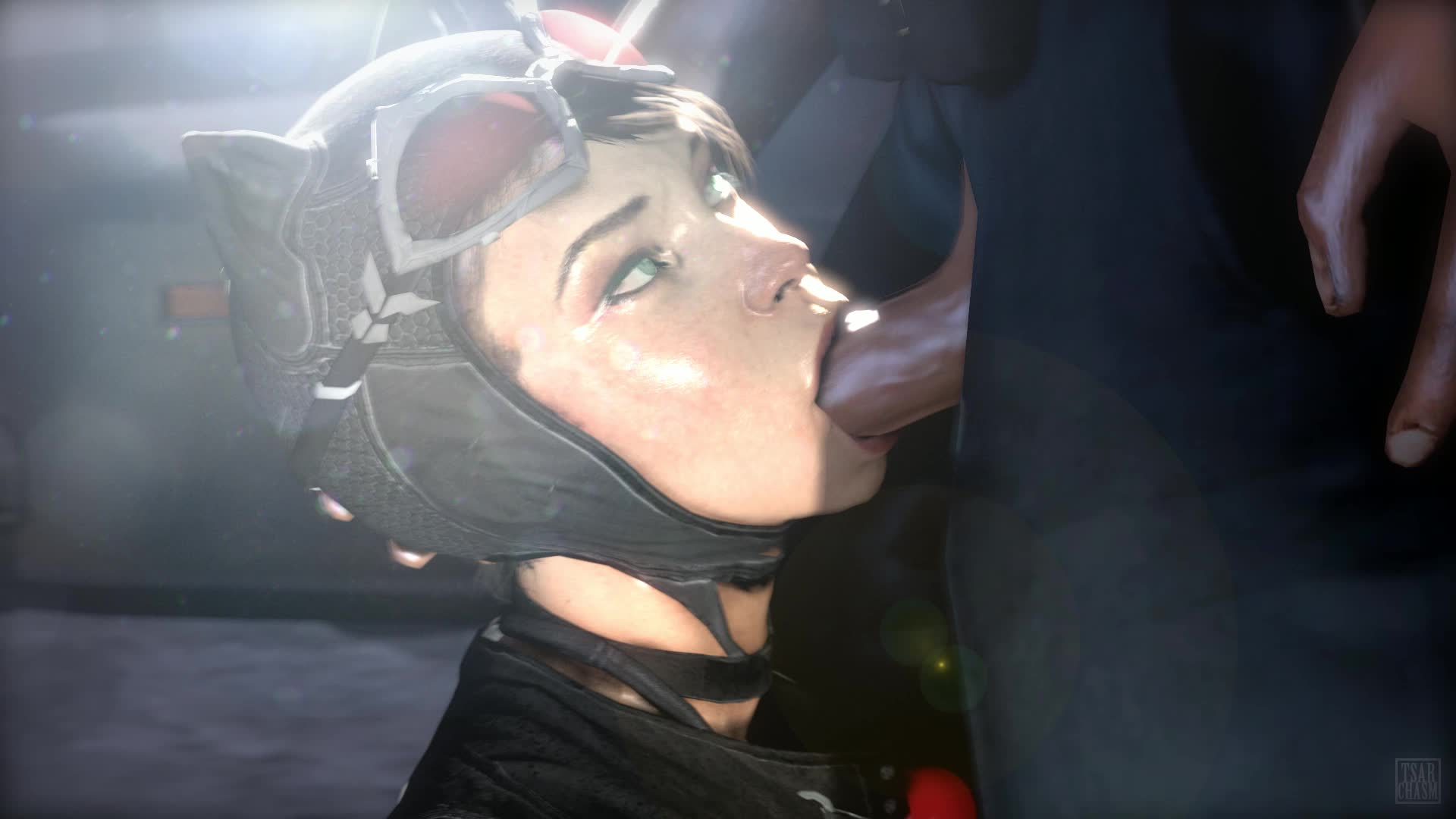Catwoman oral sex – DC Comics NSFW animation thumbnail