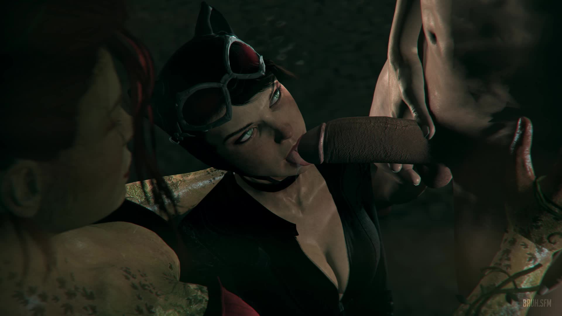 Catwoman suck a dick – DC Comics NSFW animation thumbnail
