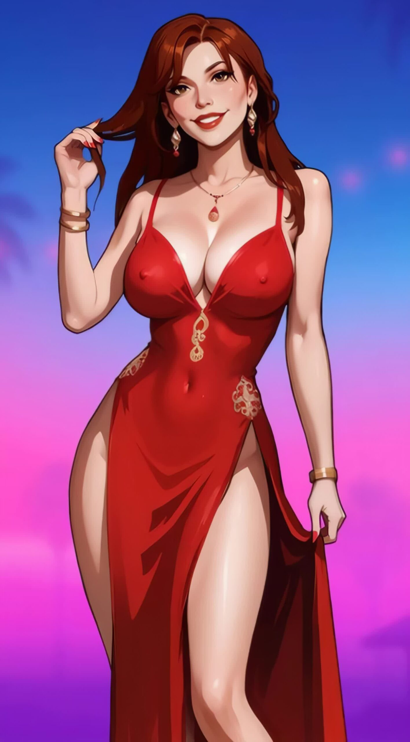 Vanessa’s Anal Ride – Wet Wealth NSFW animation thumbnail