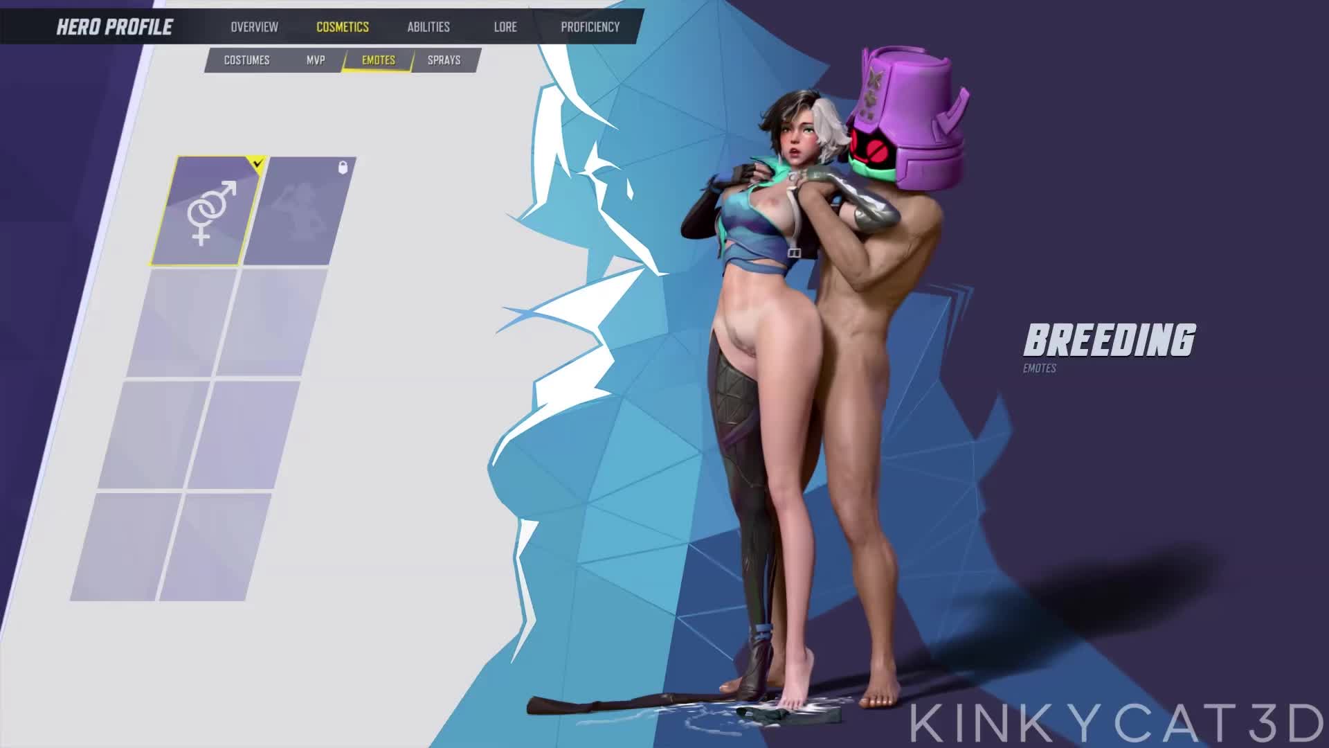 Luna Snow Standing Creampie – Marvel Rivals NSFW animation thumbnail