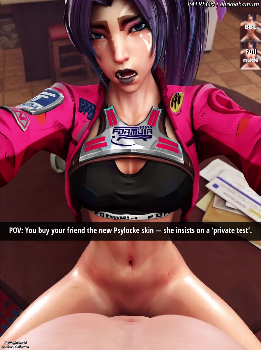 Psylocke POV Vaginal Ride – Marvel Rivals NSFW animation thumbnail