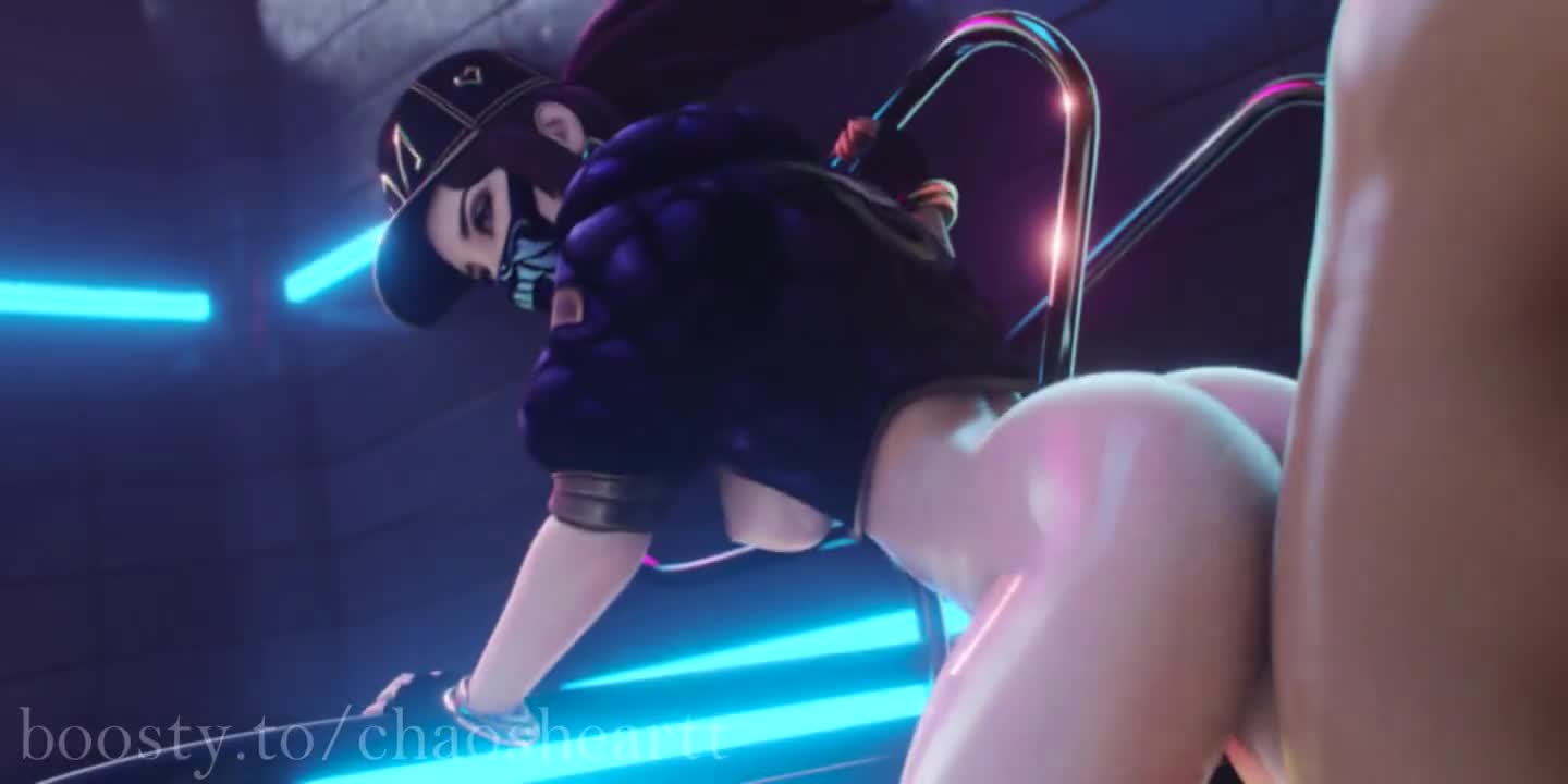 Akali Fucked Hard – K/DA League of Legends NSFW animation thumbnail