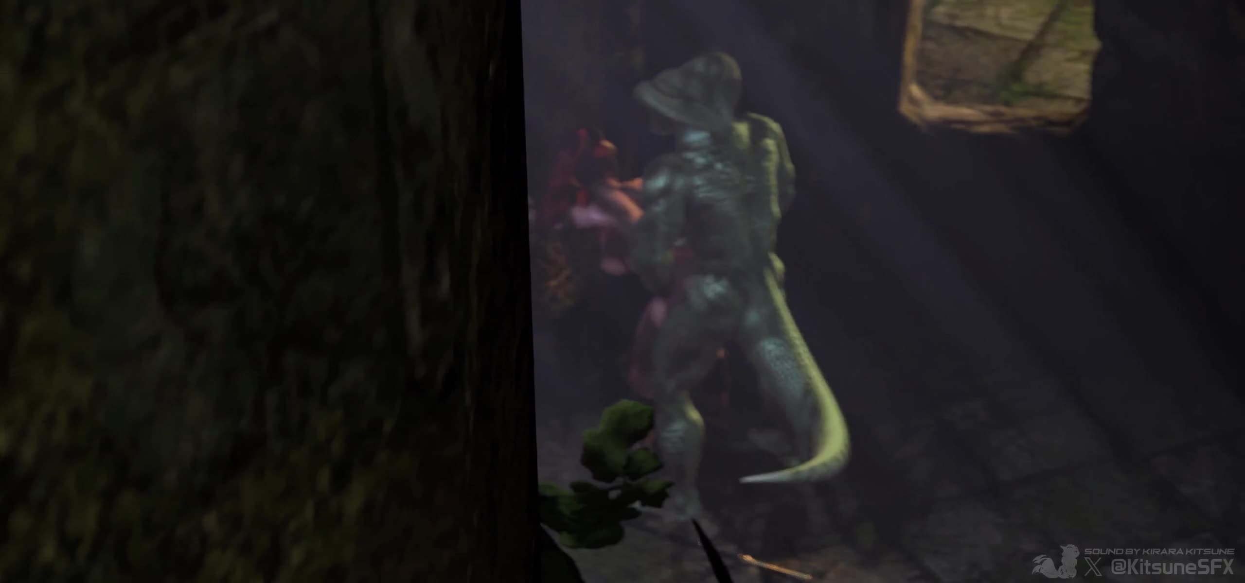 Kirara Double Penetrated by Lizardman – Original NSFW animation thumbnail