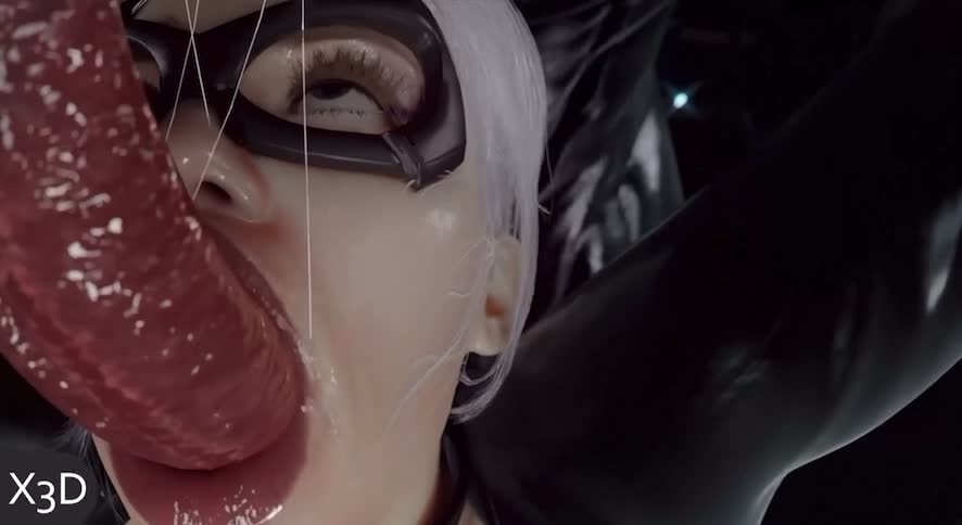 Felicia Hardy Sucks Venom – Spider-Man NSFW animation thumbnail
