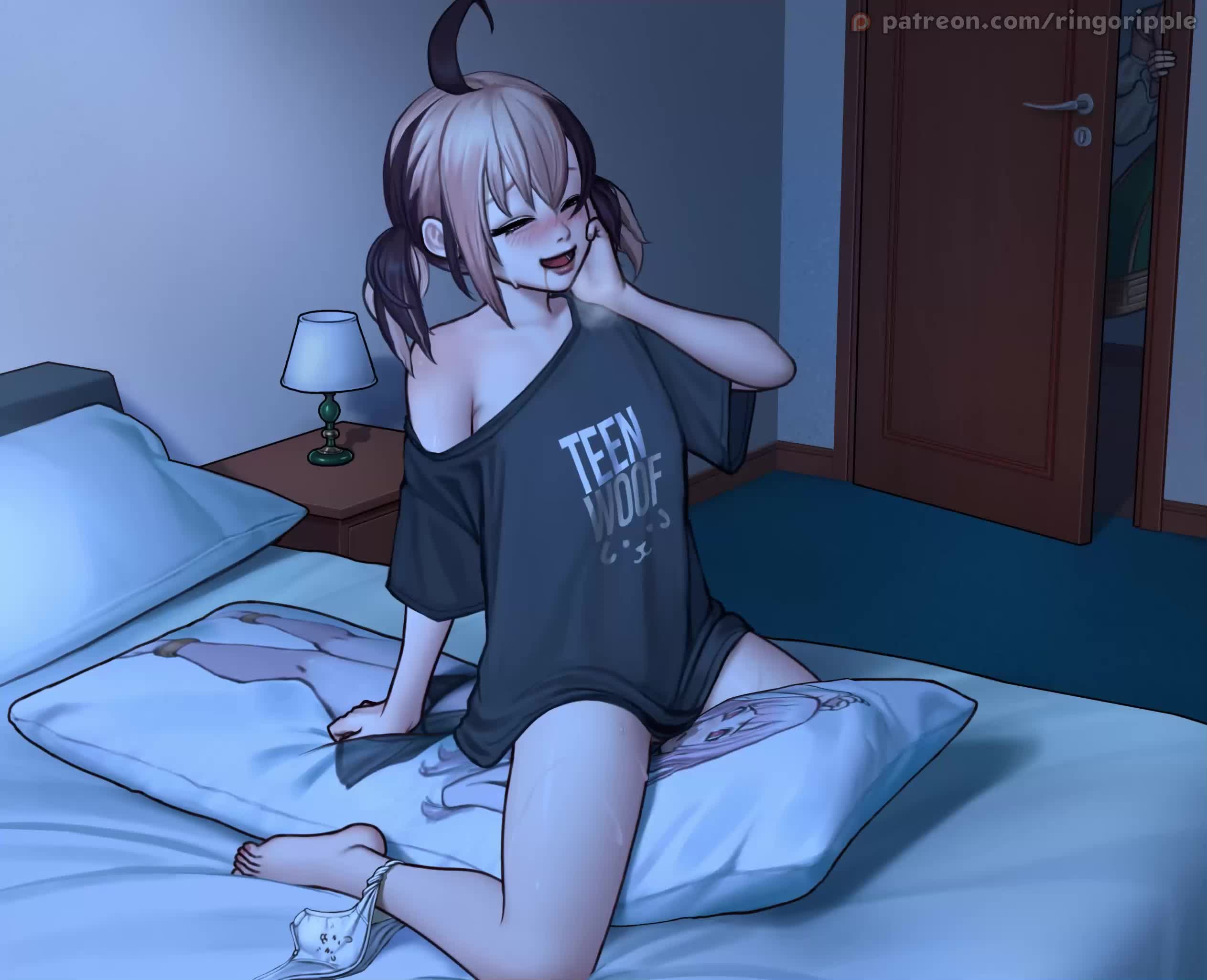 Gigi Murin Humps Pillow – Hololive NSFW animation thumbnail