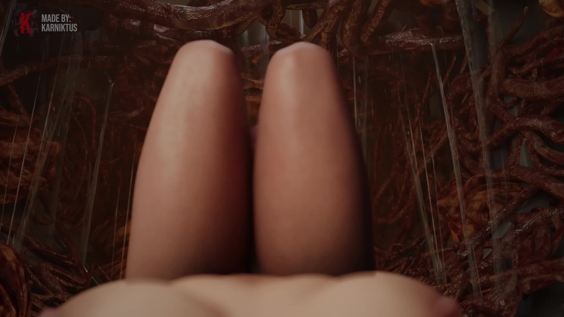 Power Girl’s Tentacle Blowjob – Injustice 2 NSFW animation thumbnail