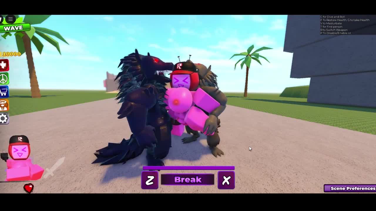Veeronica Creampied – Roblox Whorblox NSFW animation thumbnail