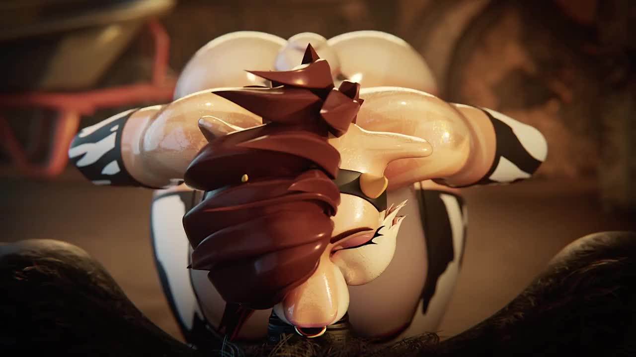 Furry Girl Sucks Werewolf Knot – Toofer NSFW animation thumbnail