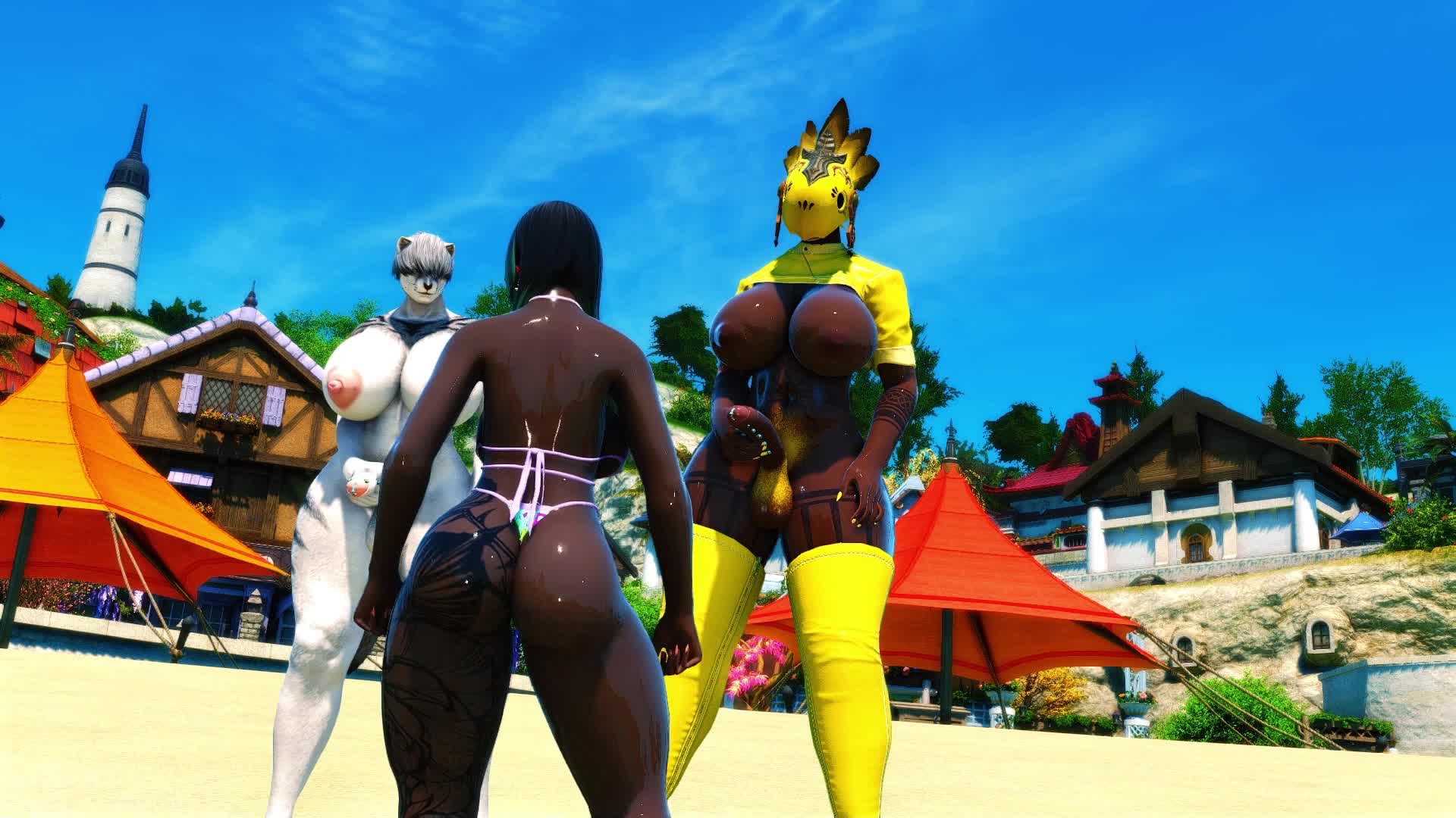 Hyur Spitroasted by Hrothgar Futas – FFXIV NSFW animation thumbnail