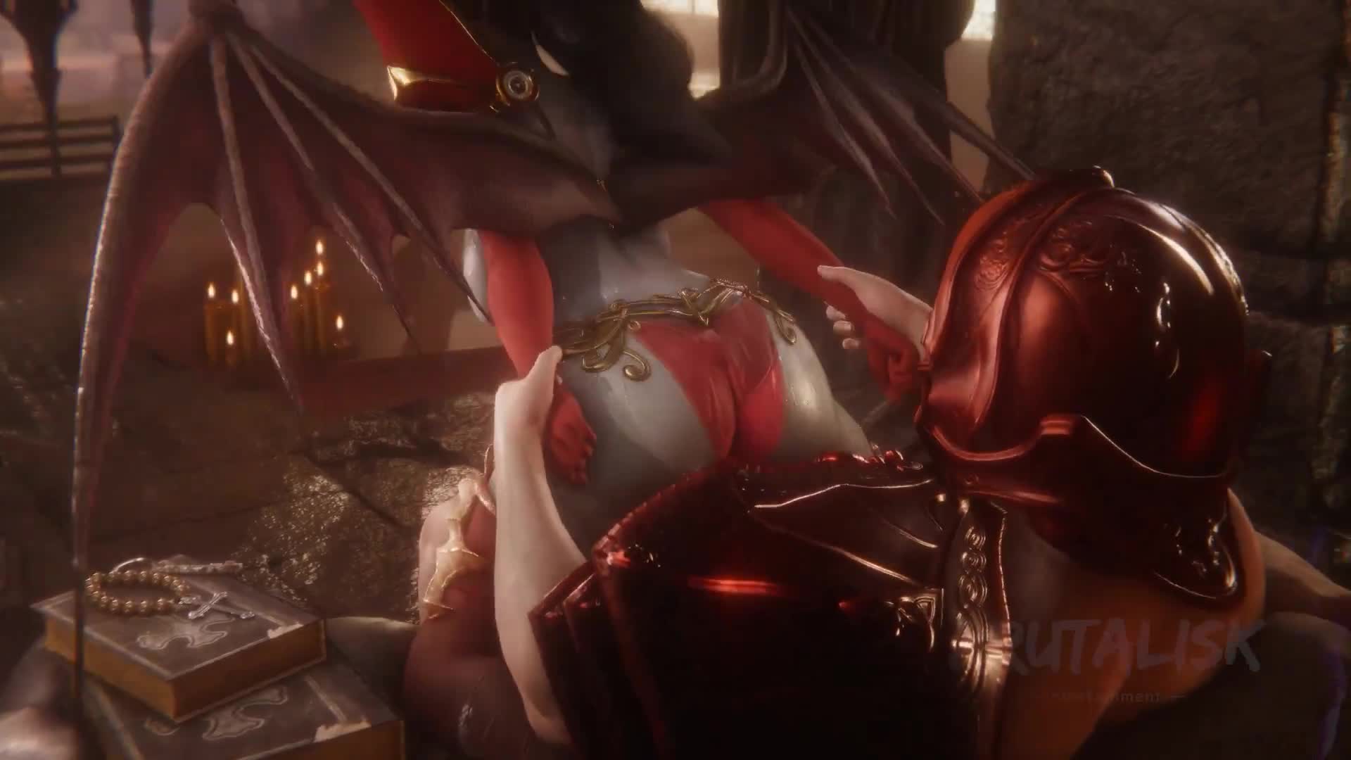 Lina, Queen of Pain Ride – Dota 2 NSFW animation thumbnail