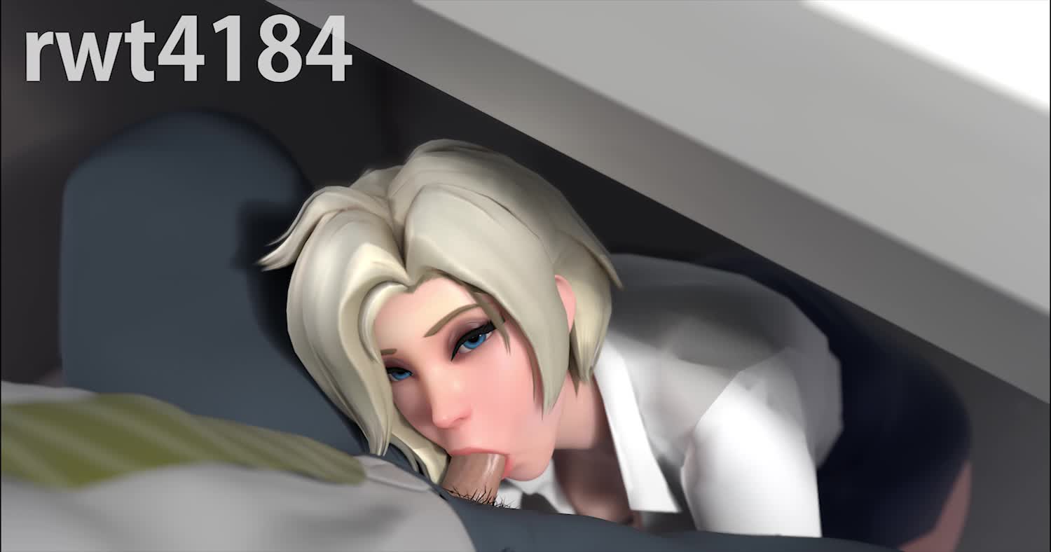 Mercy’s Desk Fucked-Overwatch NSFW animation thumbnail