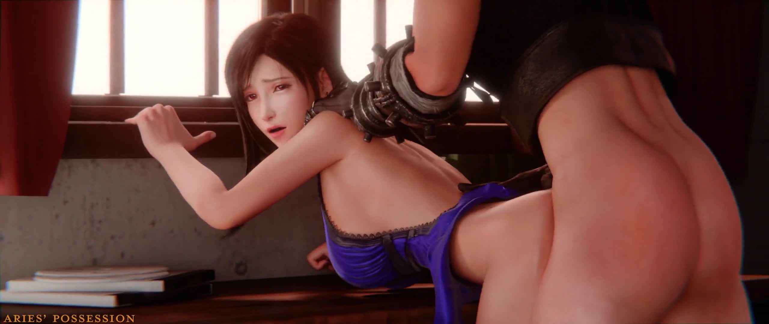 Tifa Doggy Creampie – Final Fantasy VII NSFW animation thumbnail