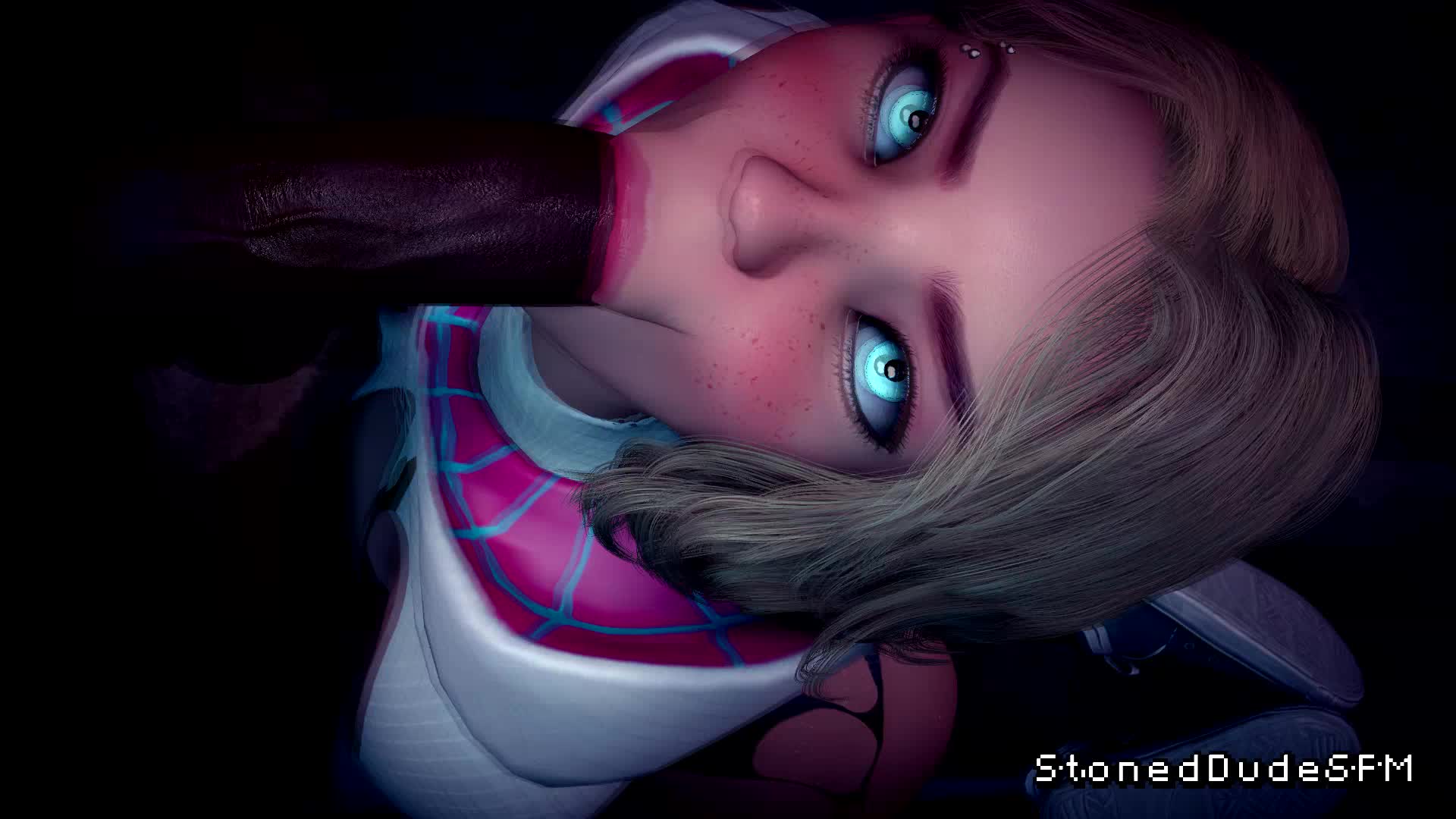 Gwen Stacy’s Oral POV-Spider-Man NSFW animation thumbnail