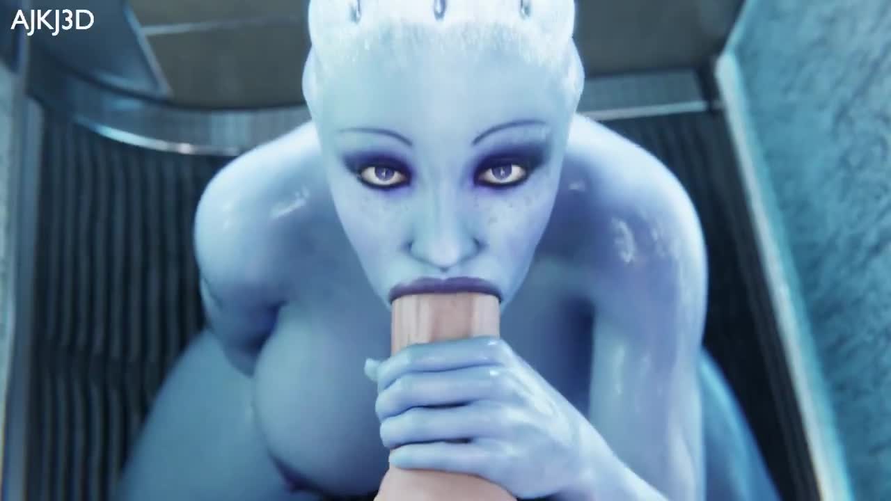 Liara T’Soni Blowjob – Mass Effect NSFW animation thumbnail