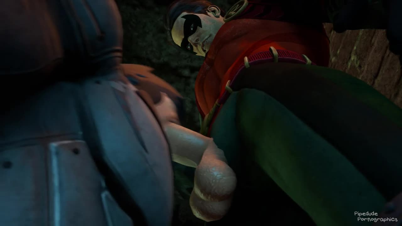 Robin Sucks Batman – DC Comics NSFW animation thumbnail