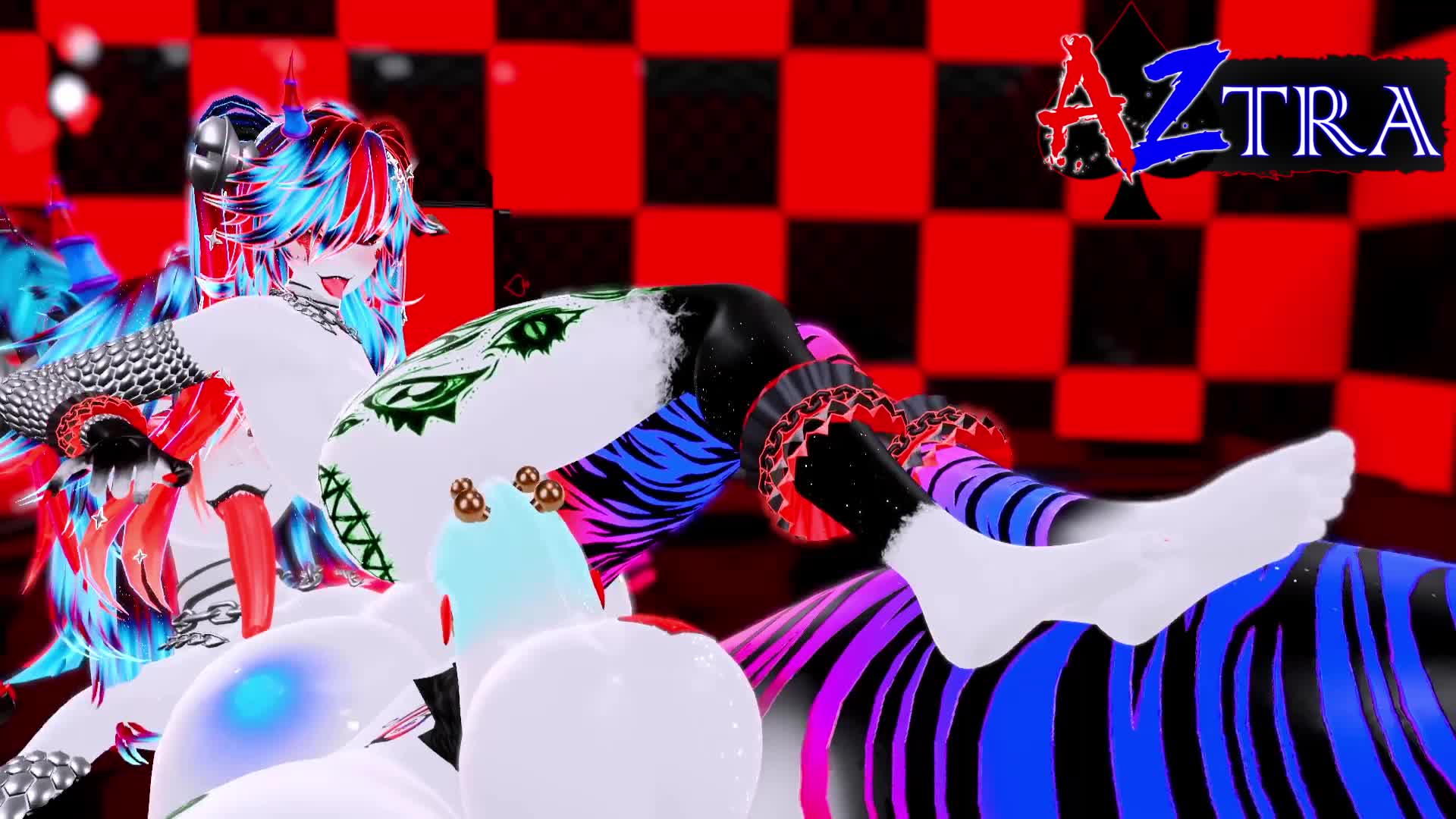 Aztra Fucks Clown Girl – VRChat NSFW animation thumbnail
